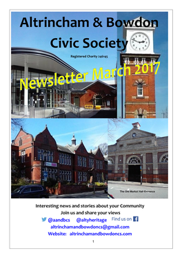 Newsletter March 2017