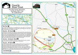 The Stop House, Braunston, Northants, NN11 7JQ Tel: 01908 681277