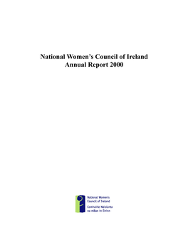 National Women's Council of Ireland Annual Report 2000