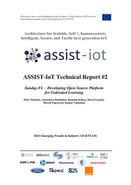 ASSIST-Iot Technical Report #2