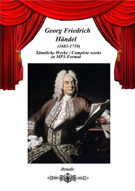 Georg Friedrich Händel (1685-1759)