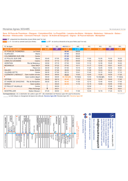 Horaires Des Bus De Ligne Hérault Transport