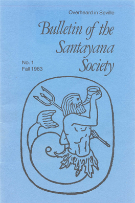 Bulletin of the Santayana No