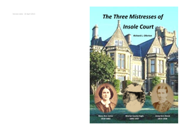 The Three Mistresses of Insole Court