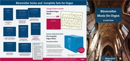 Bärenreiter Music for Organ