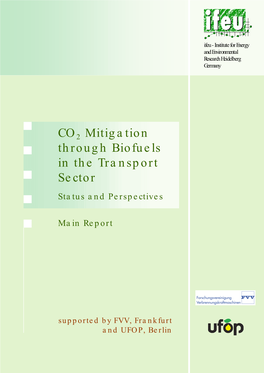CO2 Mitigation Through Biofuels in the Transport Sector