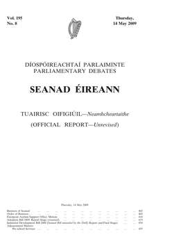 Seanad E´Ireann