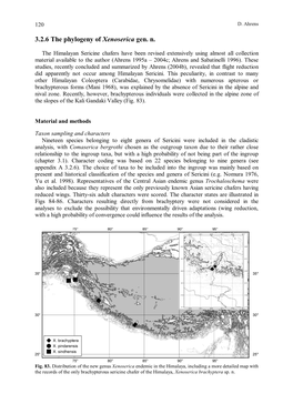 3.2.6 the Phylogeny of Xenoserica Gen. N