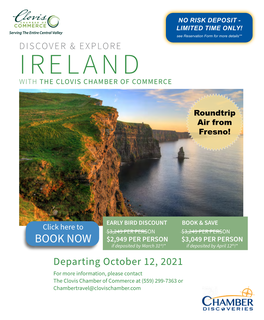 Ireland with the Clovis Chamber of Commerce