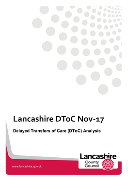 Lancashire Dtoc Nov-17