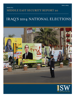 Iraq's 2014 National Elections