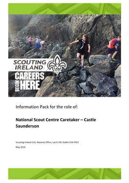 National Scout Centre Caretaker – Castle Saunderson