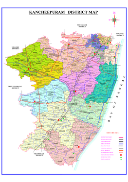 Kancheepuram District Map N