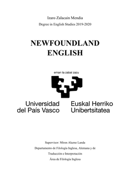 Newfoundland English