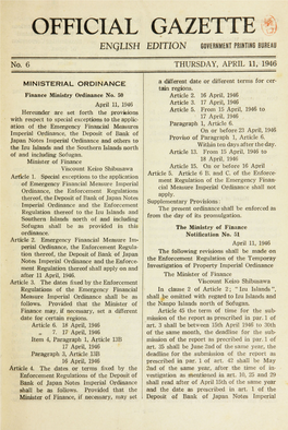 Official Gazette