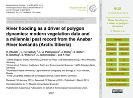 River Flooding As a Driver of Polygon Dynamics