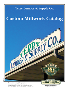 Custom Millwork Catalog TLS — 03.07