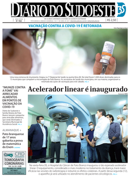 Acelerador Linear É Inaugurado