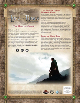 The Lord of the Rings: the Card Game Core Set.)