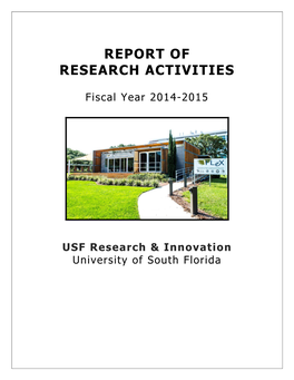 FY 2015 Annual Report