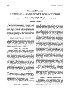 Condensed Tannins 7