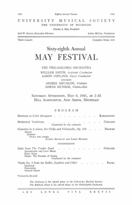 May Festival