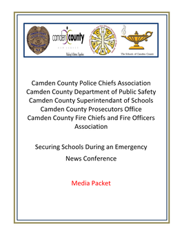 Camden County Police Chiefs Association Camden County Department of Public Safety Camden County Superintendant O