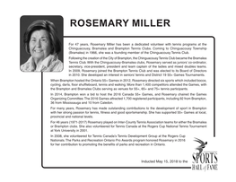 Rosemary Miller