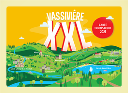 Carte Touristique Vassivière