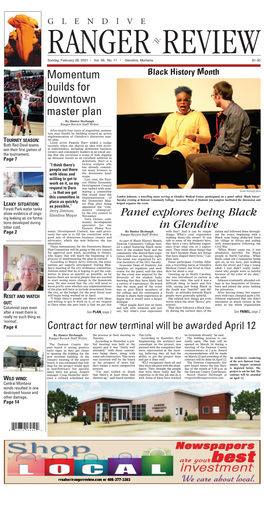 Glendive Ranger-Review Sunday, February 28, 2021฀•฀Page 2Glendive