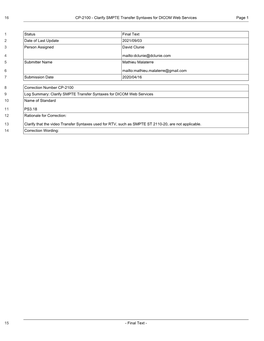 CP2100 Clarify SMPTE Transfer Syntaxes for DICOM Web Services