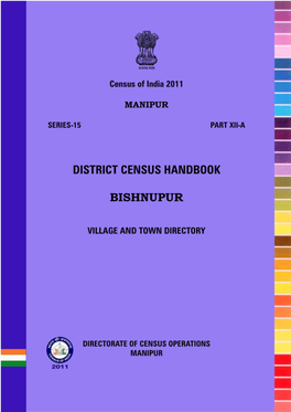 District Census Handbook Bishnupur