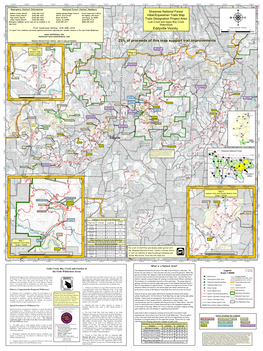 25% of Proceeds of This Map Support Trail Improvements Hiker Only 001E 88°42'30