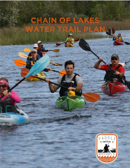 Chain of Lakes Water Trail Plan