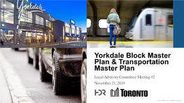 Yorkdale Block Master Plan & Transportation Master Plan