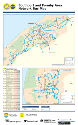 To Bus Routes in Southport and Formby