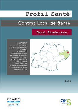 PROFIL SANTÉ GARD RHODANIEN CREAI-ORS Occitanie Chapitre