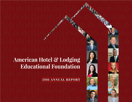 American Hotel & Lodging Educational Foundation