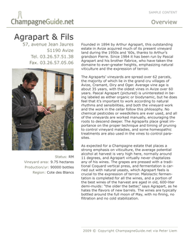 Agrapart & Fils