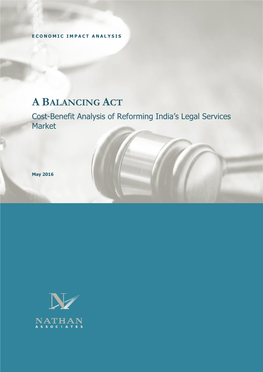 2. the Market for Legal Services in India 15 Regulatory Restrictions on India’S Legal Services Sector 17