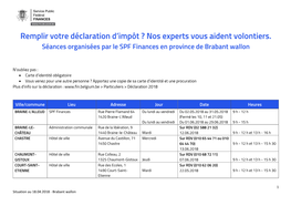 Remplir Votre Déclaration D'impôt