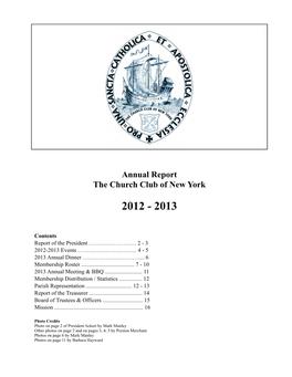 2012-2013 Annual Report