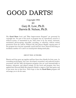 Good-Darts.Pdf
