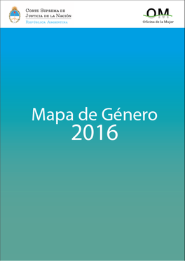 Informe Mapa De Género 2016