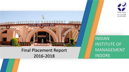 Final Placement Report 2016-2018