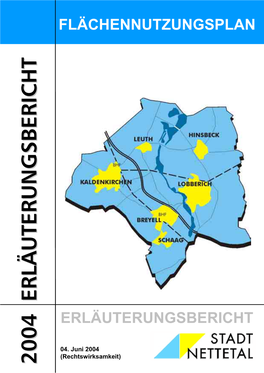 Flächennutzungsplan Erläuterungsbericht