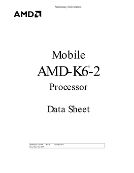 AMD-K6-2® Processor