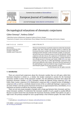 On Topological Relaxations of Chromatic Conjectures