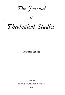 'Theological Studies