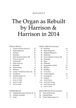 Download the Full Organ Specification